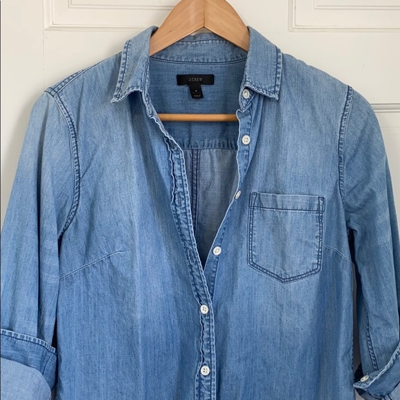 J. CREW Classic Signature Shirt - Picture 2 of 5